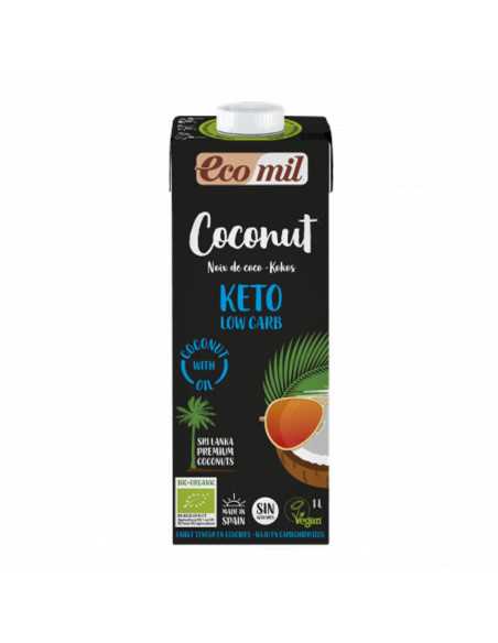 Bebida Coconut Nature Keto Bio 6x1L Ecomil