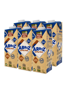 Bebida de arroz sin gluten bio 6x1L La finestra