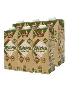 Bebida de avena sin gluten bio 6x1L La Finestra