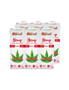 Bebida de cañamo Hemp nature bio 6x1L Ecomil
