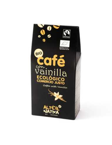 Cafe aromatizado a la vainilla molido bio 125g Alternativa 3
