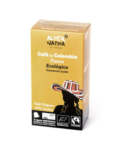 Cafe Colombia Cauca capsulas compostables bio 10x5g Alternativa 3
