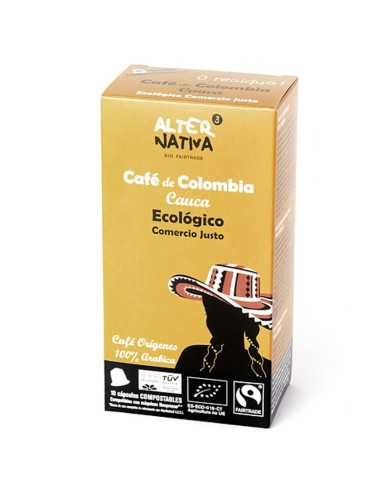 Cafe Colombia Cauca capsulas compostables bio 10x5g Alternativa 3