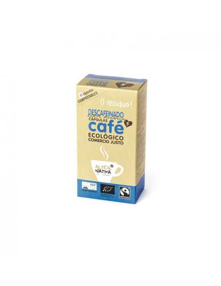 Cafe descafeinado capsulas compostables bio 10x5g Alternativa 3