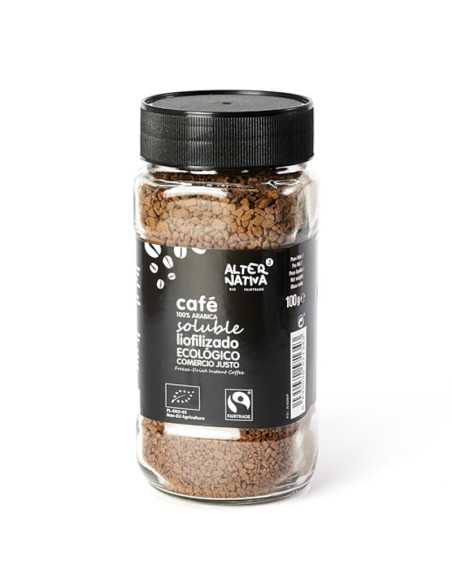 Cafe soluble liofilizado bio 100 g Alternativa 3