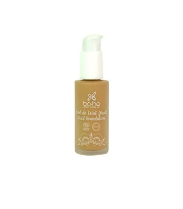 Base de maquillaje fluida cristal 05 Miel-30 ml | Base de maquillaje sin tóxicos