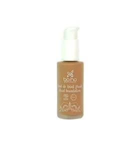 Base de maquillaje fluida cristal 06 Caramel-30 ml | Base maquillaje ecológica