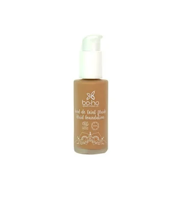 Base de maquillaje fluida cristal 06 Caramel-30 ml | Base maquillaje ecológica