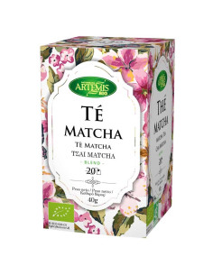 Te matcha bio 20 filtros Artemis