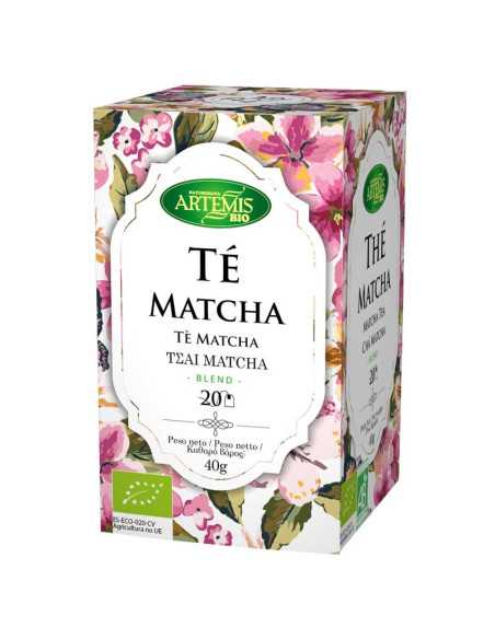 Te matcha bio 20 filtros Artemis