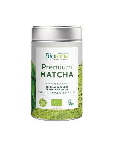 Te Matcha Premium polvo Bio 80g Biotona