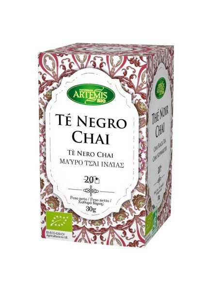 Te Negro Chai Bio 20 filtros Artemis