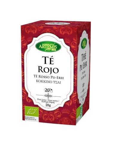 Te rojo pu erh 20 filtros Artemis