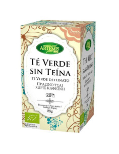 Te verde sin teina 20 filtros Artemis