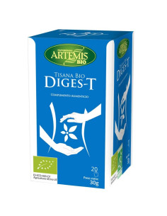 Tisana Digest bio 20 filtros Artemis