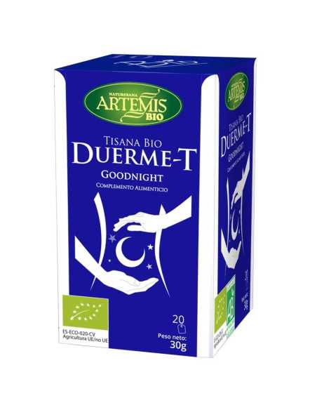 Tisana Duerme-T bio 20 filtros Artemis
