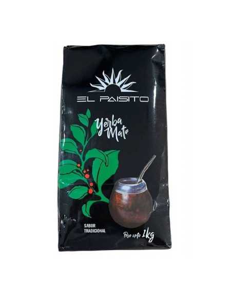 Yerba Mate tradicional 1kg El Paisito