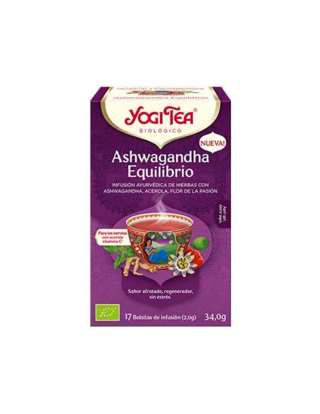 Yogi Tea Ashwagandha Equilibrio Bio 17 filtros BIO