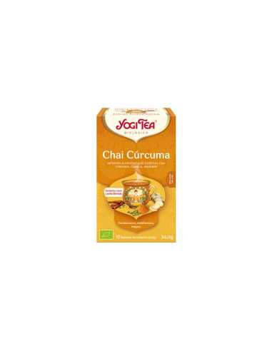 Yogi tea Chai Curcuma Bio 17 filtros BIO