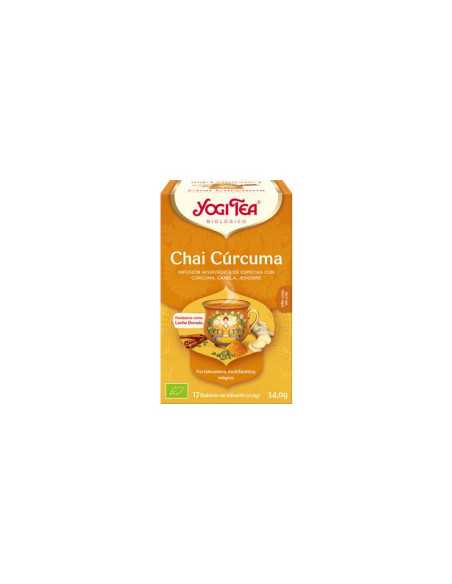 Yogi tea Chai Curcuma Bio 17 filtros BIO