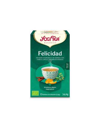 Yogi Tea Felicidad 17 filtros BIO