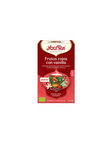 Yogi Tea Frutos Rojos con Vainilla 17 filtros BIO
