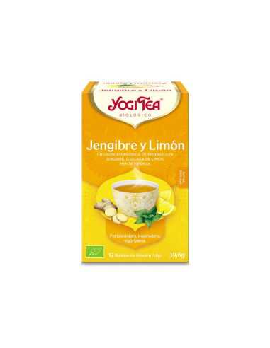 Yogi Tea Jengibre y limon 17 filtros BIO