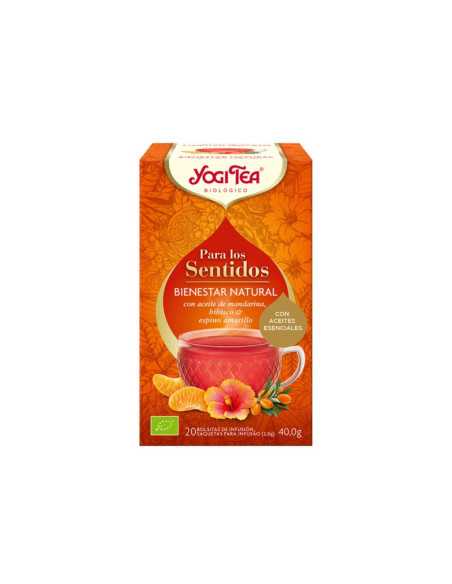 Yogi tea para los sentidos Bienestar Natural 17 filtros BIO