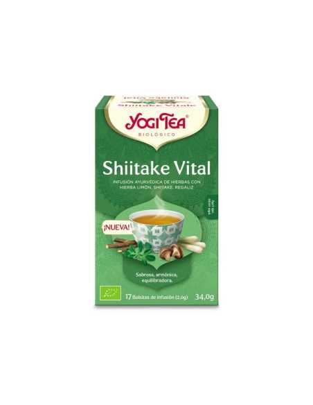 Yogi Tea Shiitake Vital Bio 17 filtros BIO