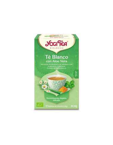 Yogi tea te blanco con aloe vera bio 17 filtro BIO