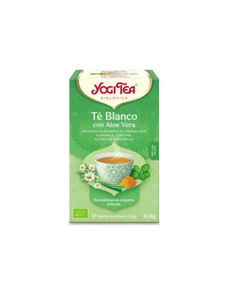 Yogi tea te blanco con aloe vera bio 17 filtro BIO
