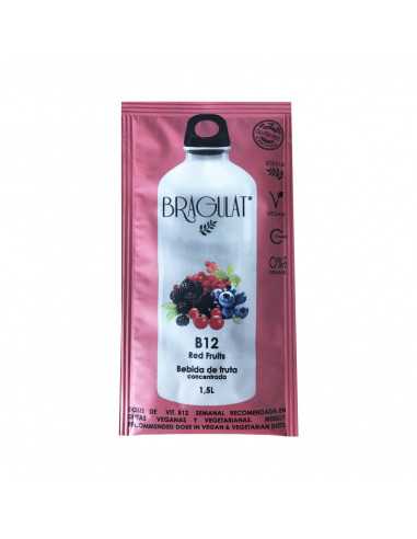 Bebida Soluble B12 Frutos Rojos 15x9g Bragulat
