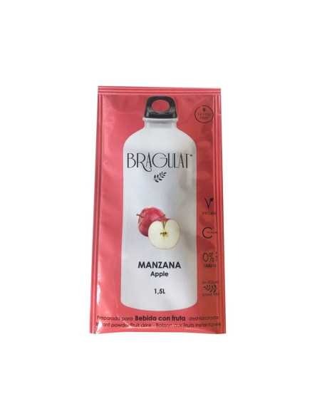 Bebida soluble manzana 15x9g Bragulat