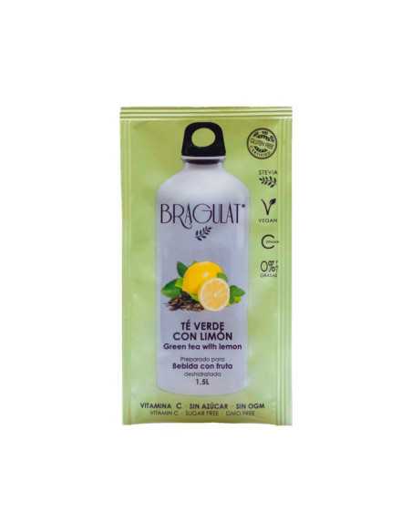 Bebida soluble te verde & limon 15x9g Bragulat Bebida soluble te verde & limon 15x9g Bragulat