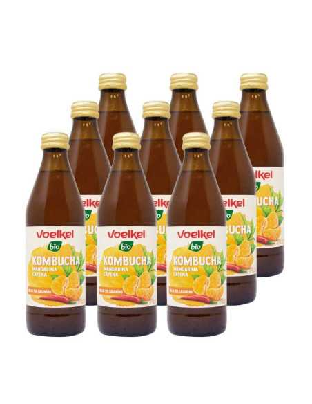 Kombucha Mandarina y Cayena Bio 6x330ml Voelkel