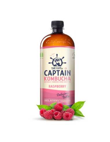 Kombucha Raspberry Bio 1L Captain Kombucha