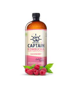 Kombucha Raspberry Bio 1L Captain Kombucha