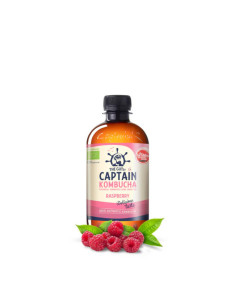 Kombucha Raspberry Bio 400ml Captain Kombucha