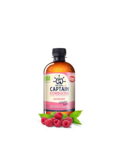 Kombucha Raspberry Bio 400ml Captain Kombucha