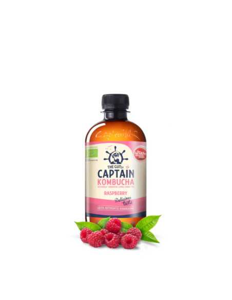 Kombucha Raspberry Bio 400ml Captain Kombucha