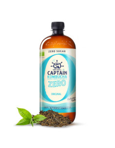 Kombucha ZERO Original Bio 1L Captain Kombucha