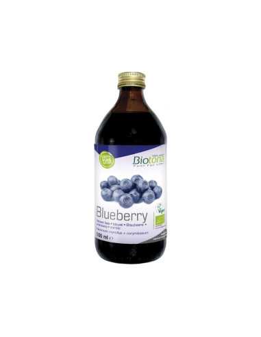 Jugo concentrado de arandano (mirtilo) bio 500ml Biotona