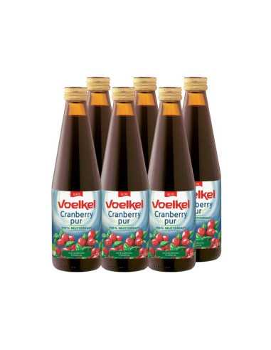 Zumo de arandano rojo puro bio 6x330ml Voelkel