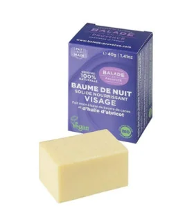Crema nutritiva de noche sólida-40 gr | Crema nutritiva natural
