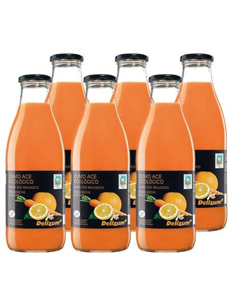 Zumo ACE bio (zanah, naran & limon) 6x750ml Delizum
