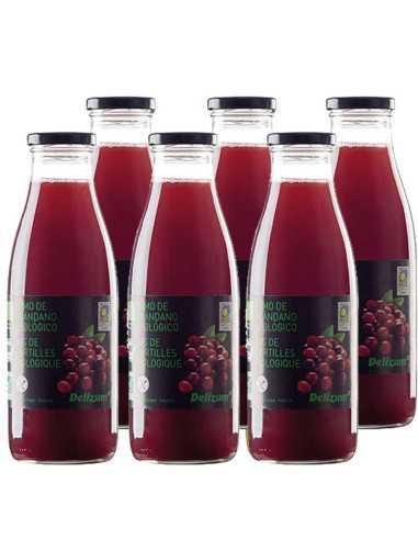 Zumo de Arandano Rojos (cranberry) bio 6x750ml Delizum