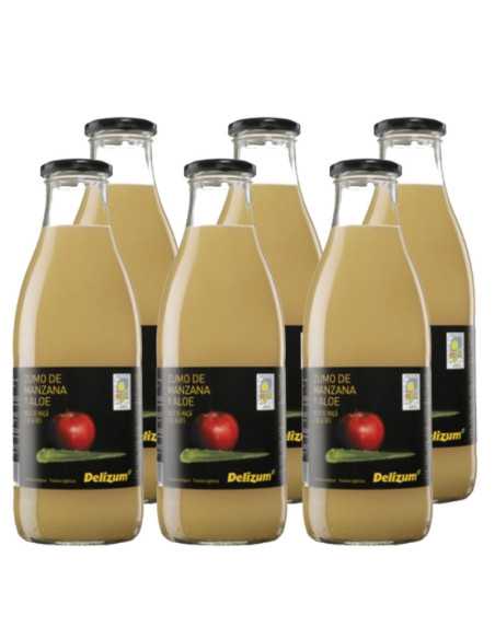 Zumo de Manzana & Aloe bio 6x750ml Delizum Zumo de Manzana & Aloe bio 6x750ml Delizum