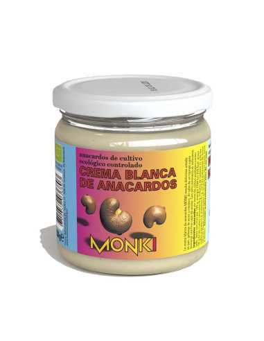 Crema Anacardos blanca Bio 330g Monki
