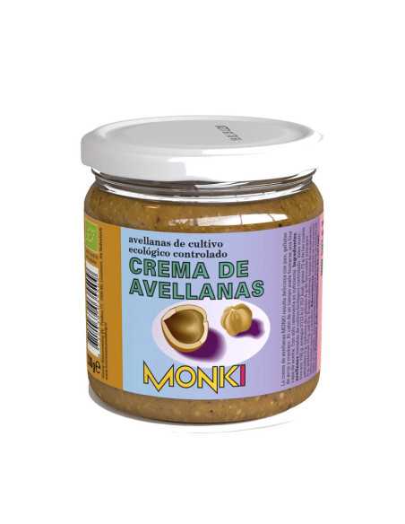 Crema avellanas bio 330g Monki