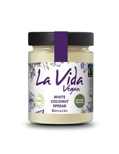 Crema Blanca con Coco Bio 270g La vida Vegan